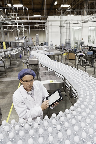 Human Quality Control in Bottling Plant