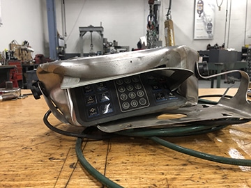 Smashed AWTX ZM 303 Smashed weight indicator