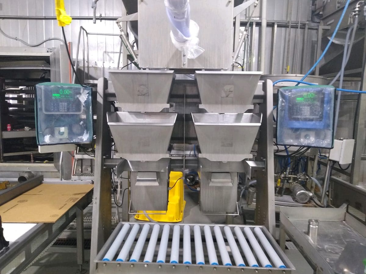 Individually Quick Frozen Catfish Packaging Weighing System