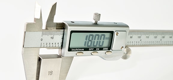 caliper calibration Physical Dimensional Calibration of Caliper In Progress