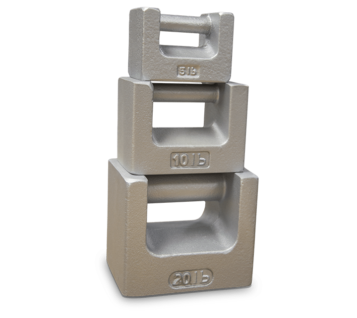 Cast Iron test weights used in calibration and inspections