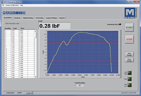 MESURgauge Acquisition window web