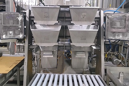 Michelli Weighing System in plant