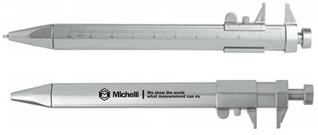 Michelli caliper pen