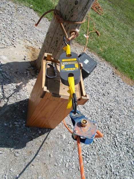 Dillon Dynamometer in use Dillon EDXtreme Dynamometer in use