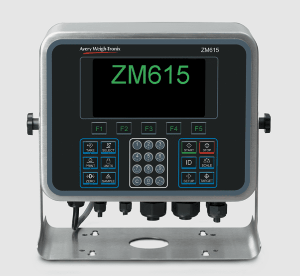 ZM615Avery Weigh-Tronix ZM615 programmable weight indicator used to provide accurate weighments Avery Weigh-Tronix ZM615 programmable weight indicator used to provide accurate weighments