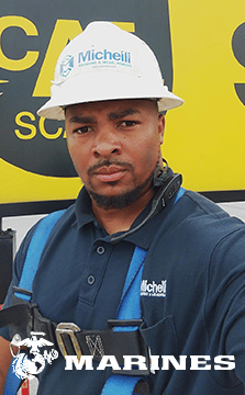 Sheldon - Michelli Service Technician & U.S. Marine