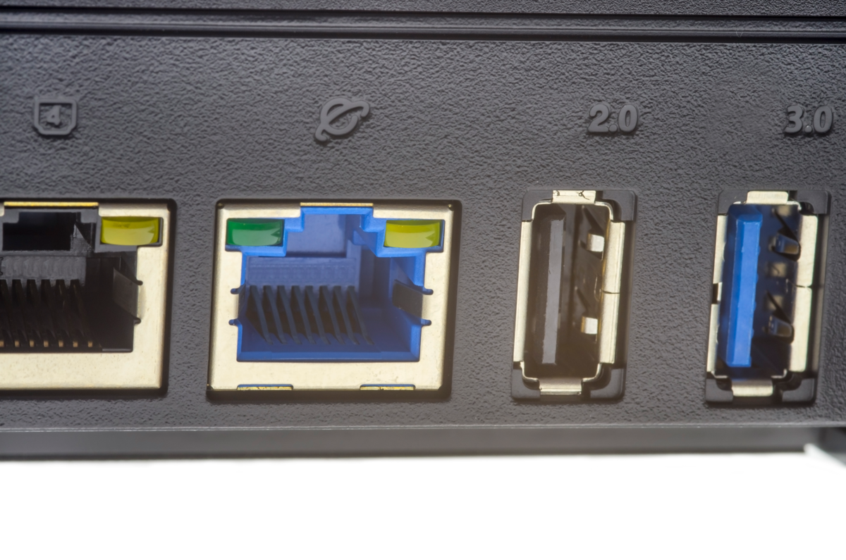 Various Ports on a Computer