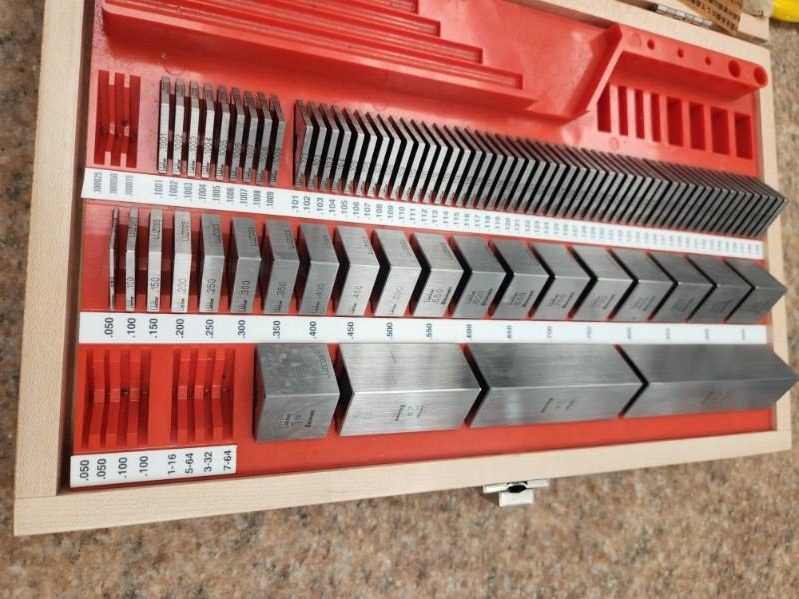 Set of Gauge Blocks Set of Gauge Blocks