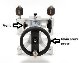 Additel Hydraulic Pressure Pump diagram