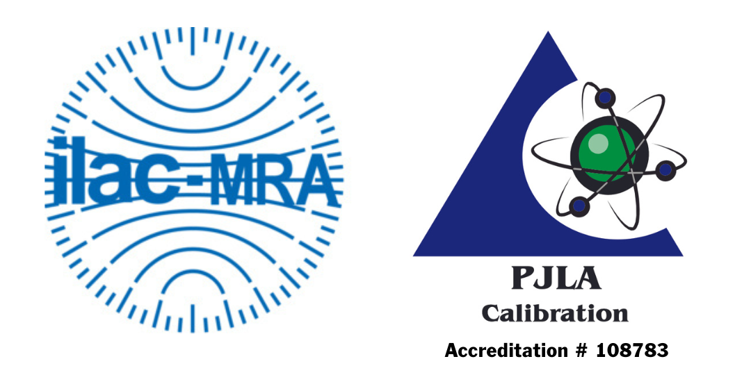 ILAC MRA-A2LA Accredited Symbol 5104.03-01 Stockton, California ISO 17025 Accredited Calibration Lab