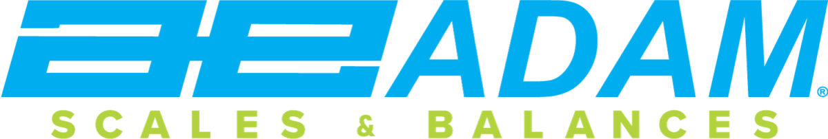 Blue and green Adam Equipment Logo that links to the Adam Equipment website