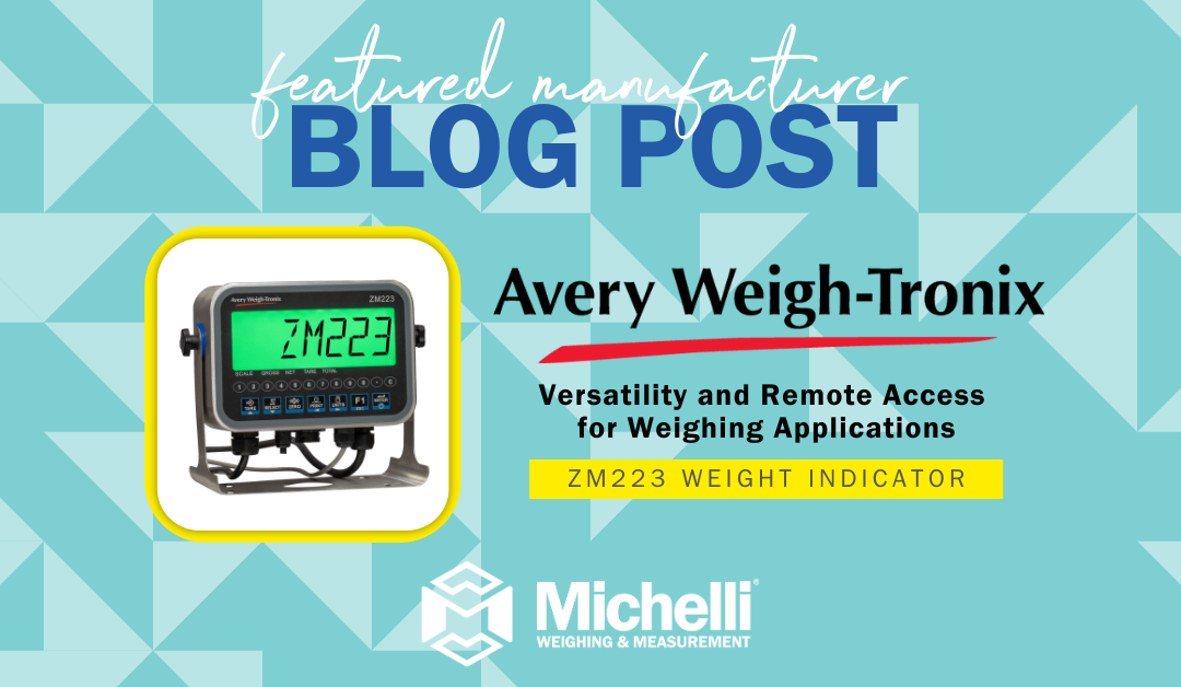 ZM223 Weight Indicator: Versatility and Remote Access for Weighing Applications